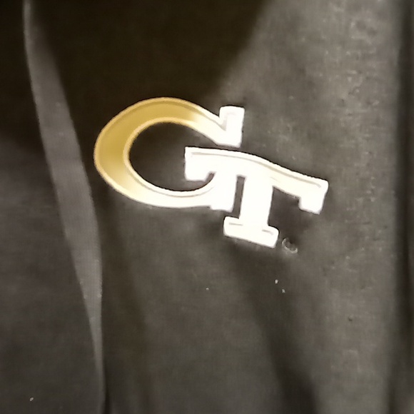 Georgia Tech Yellow Jackets jacket w hood - Picture 3 of 5